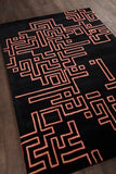 chandra stella ste 52214 black rug
