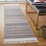 safavieh clearance striped kilim stk102z black rug