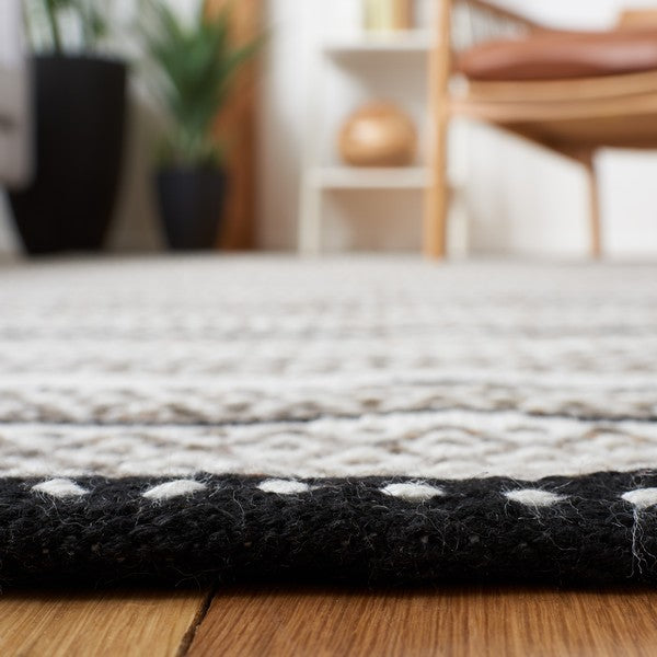 safavieh clearance striped kilim stk102z black rug