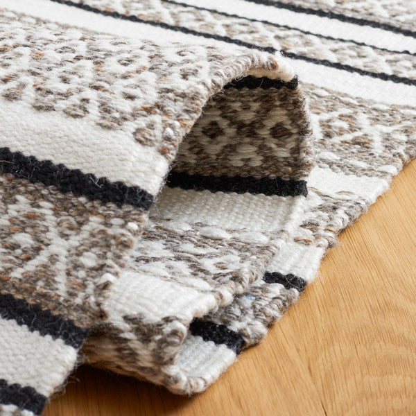 safavieh clearance striped kilim stk102z black rug