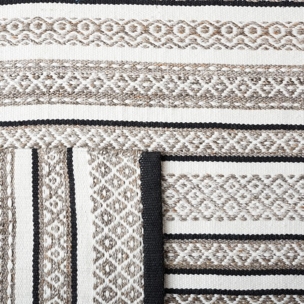 safavieh clearance striped kilim stk102z black rug