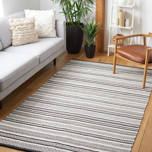 safavieh clearance striped kilim stk102z black rug
