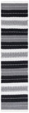 safavieh clearance striped kilim stk103z black rug