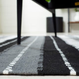 safavieh clearance striped kilim stk103z black rug