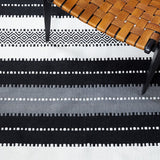 safavieh clearance striped kilim stk103z black rug