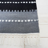 safavieh clearance striped kilim stk103z black rug