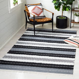 safavieh clearance striped kilim stk103z black rug