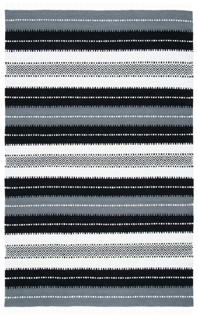 safavieh clearance striped kilim stk103z black rug
