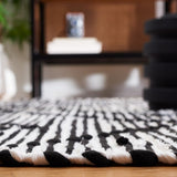 safavieh clearance striped kilim stk200z black rug