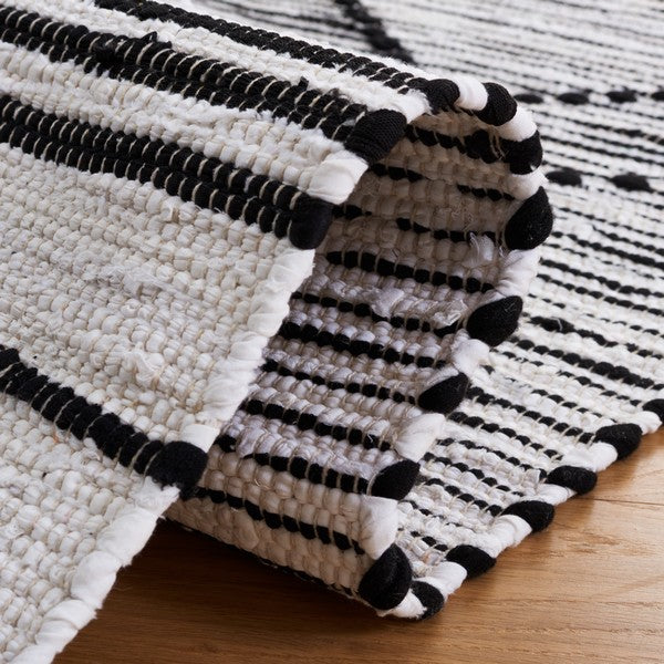 safavieh clearance striped kilim stk200z black rug