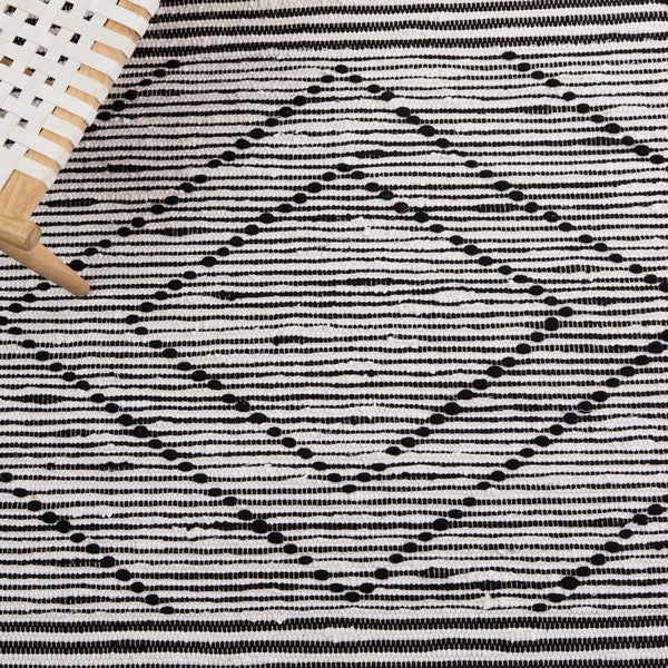 safavieh clearance striped kilim stk200z black rug