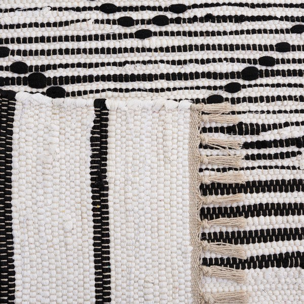 safavieh clearance striped kilim stk200z black rug