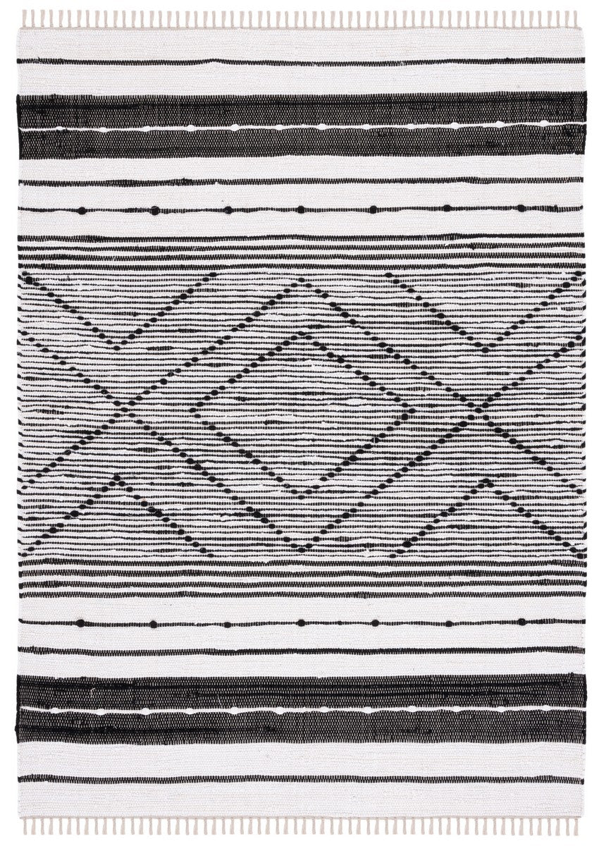 safavieh clearance striped kilim stk200z black rug