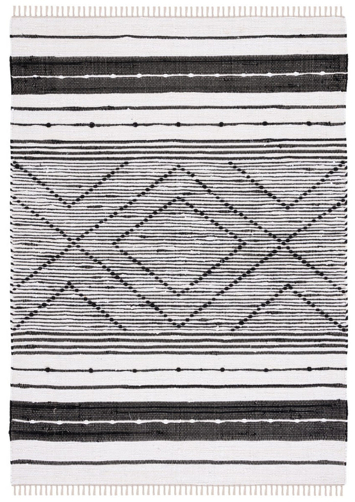 safavieh clearance striped kilim stk200z black rug