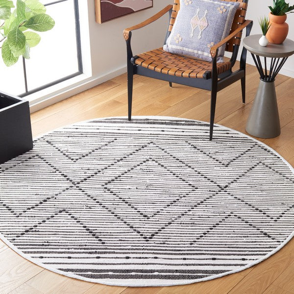 safavieh clearance striped kilim stk200z black rug