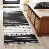 safavieh clearance striped kilim stk202z black rug