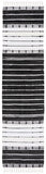 safavieh clearance striped kilim stk202z black rug