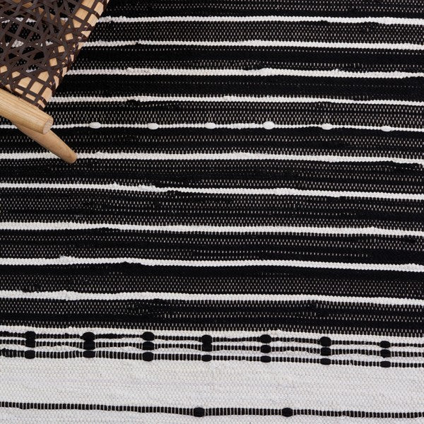 safavieh clearance striped kilim stk202z black rug