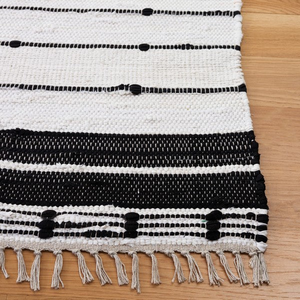 safavieh clearance striped kilim stk202z black rug