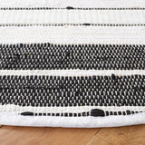 safavieh clearance striped kilim stk202z black rug