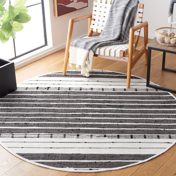 safavieh clearance striped kilim stk202z black rug