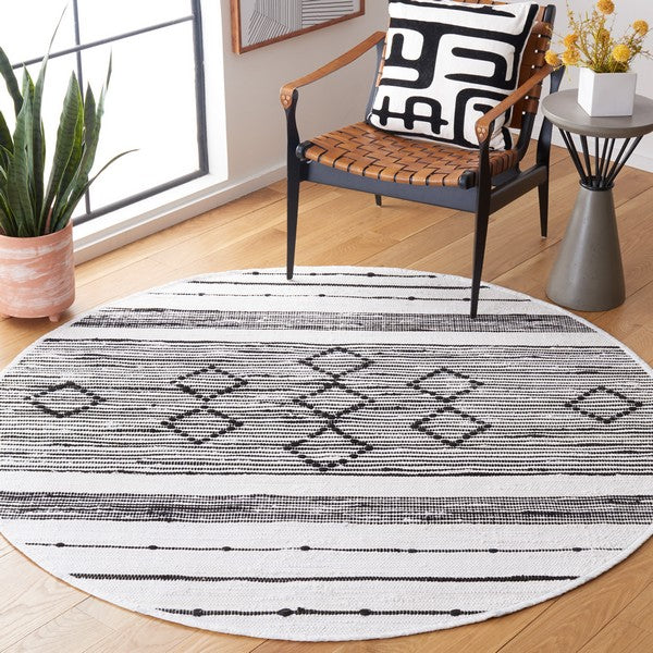 safavieh clearance striped kilim stk203a ivory rug