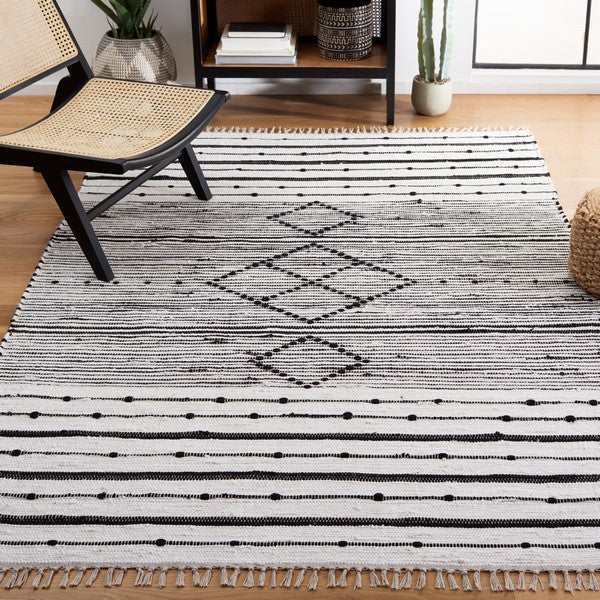 safavieh clearance striped kilim stk204a ivory rug