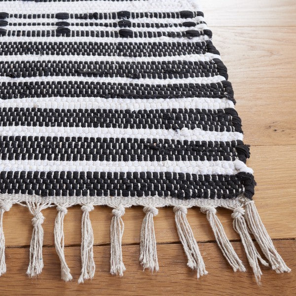 safavieh clearance striped kilim stk205z black rug