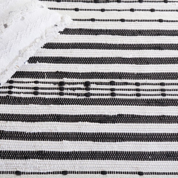 safavieh clearance striped kilim stk205z black rug