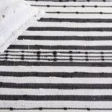 safavieh clearance striped kilim stk205z black rug