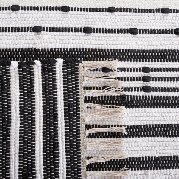 safavieh clearance striped kilim stk205z black rug