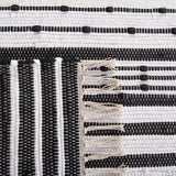safavieh clearance striped kilim stk205z black rug