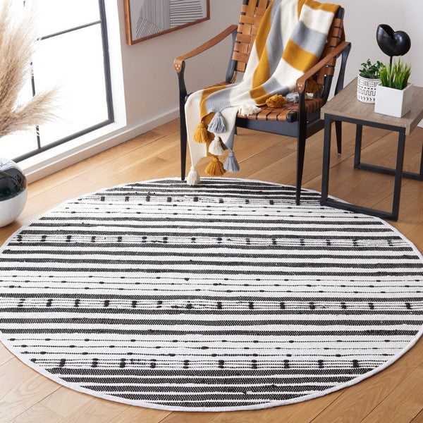 safavieh clearance striped kilim stk205z black rug