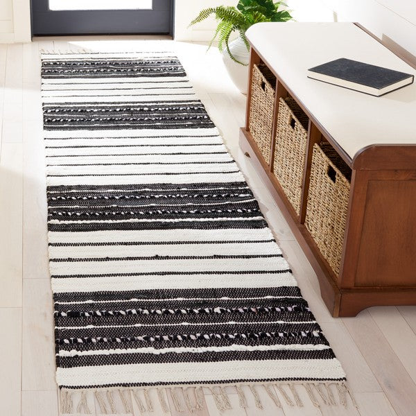 safavieh clearance striped kilim stk207z black rug