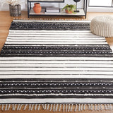 safavieh clearance striped kilim stk207z black rug