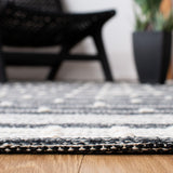 safavieh clearance striped kilim stk509z black rug