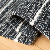 safavieh clearance striped kilim stk509z black rug
