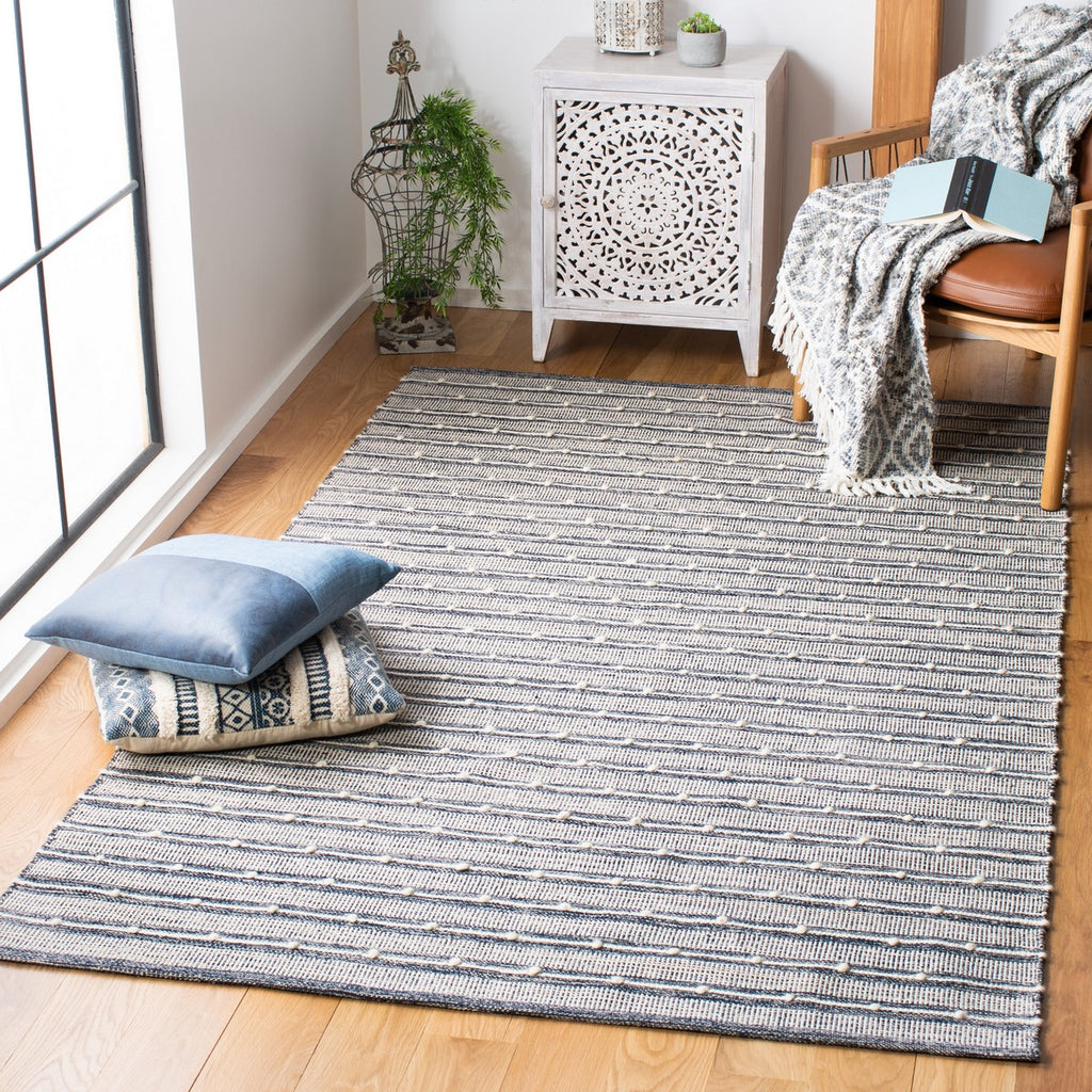 safavieh clearance striped kilim stk513n navy rug