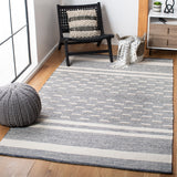 safavieh clearance striped kilim stk515n navy rug