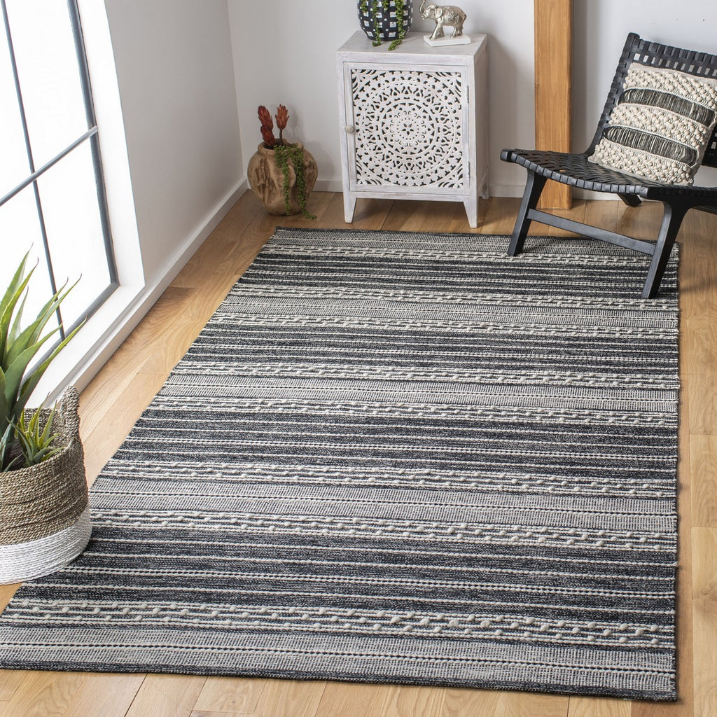 safavieh clearance striped kilim stk516z black rug
