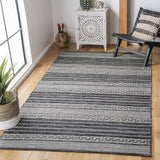 safavieh clearance striped kilim stk516z black rug