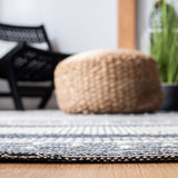 safavieh clearance striped kilim stk521z black rug