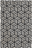 Safavieh Clearance Studio Leather STL219A Black Rug