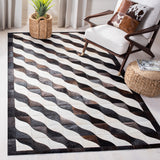 safavieh clearance studio leather stl801z black rug