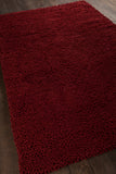 chandra strata str 1110 deep red rug