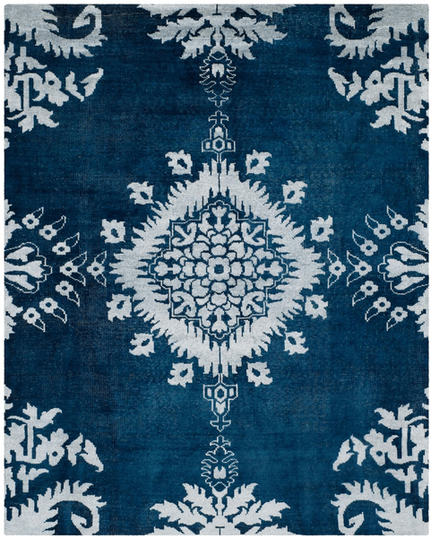 Safavieh Clearance Stone Wash STW235B Indigo Rug
