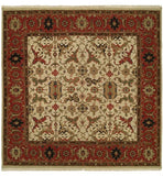 Rugs Done Right Soumak Southwick AB16 Ivory Red Rug