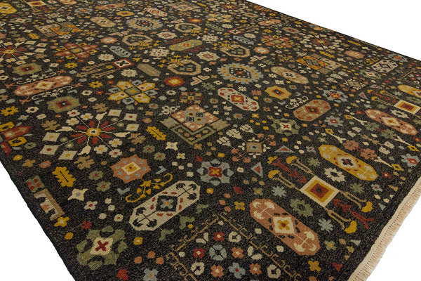 Rugs Done Right Soumak Southwick AC84 Graphite Heather Rug