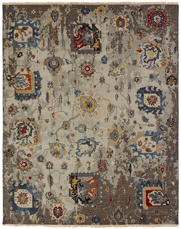 Rugs Done Right Soumak Southwick AC86 Linen Denim Rug