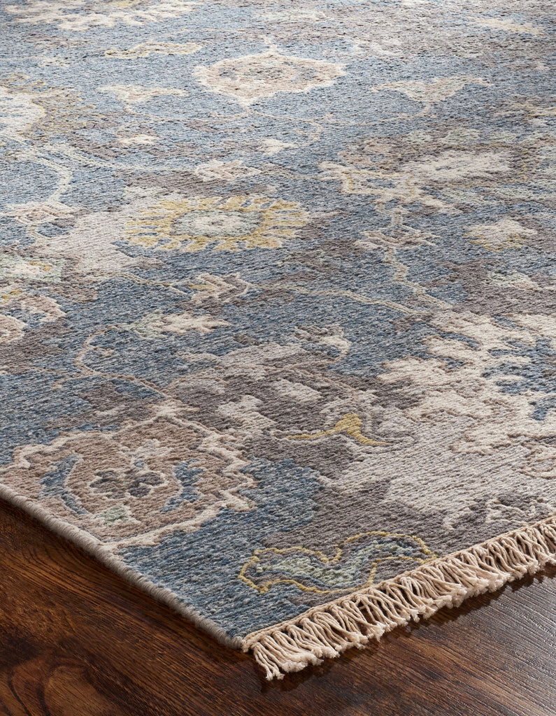 Rugs Done Right Soumak Southwick AE57 French Blue Grey Rug